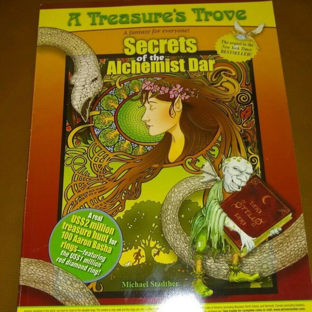 Secrets of the Alchemist Dar by Michael Stadther  A Treasure's Trove Sequel Used